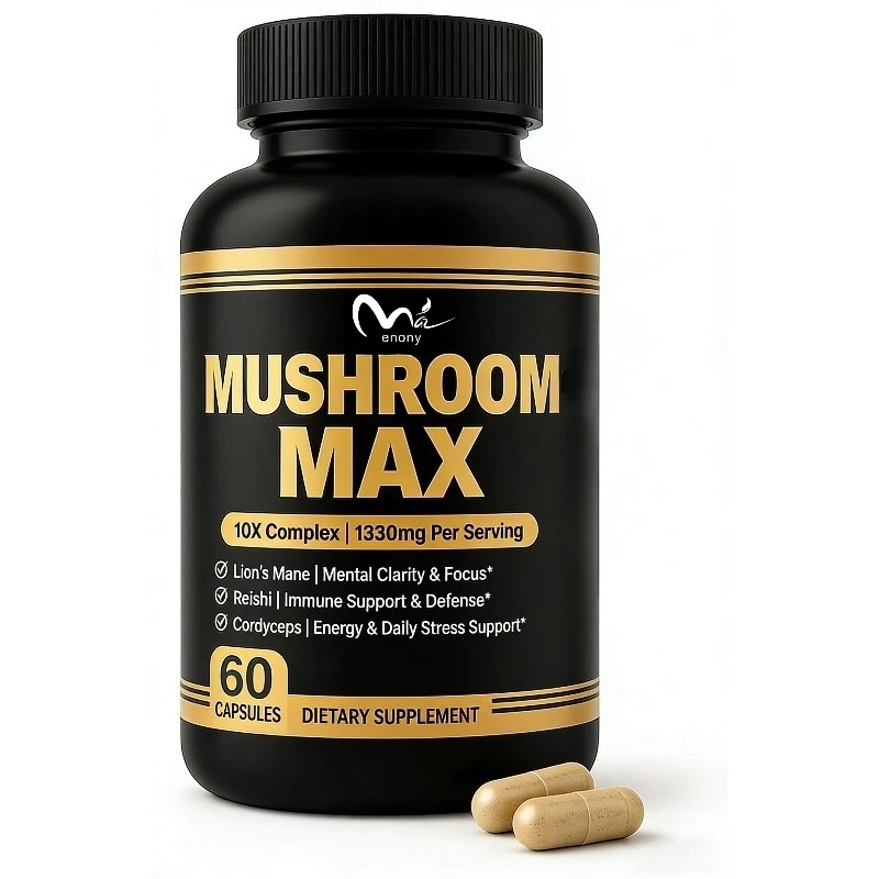 Lion Mane Mushroom - Mushroom Compound Supplement 10 in 1,