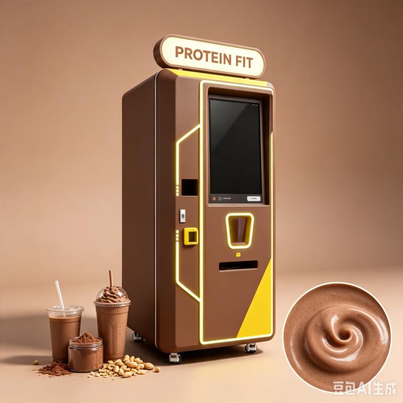 Nutrition Fitness Equipment - Customized Protein Shake Vending Machine Automatic