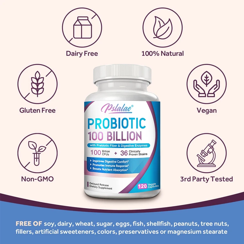 Probiotics 100 Billion - Suppo - огляд і ціна Probiotic 60 Billion