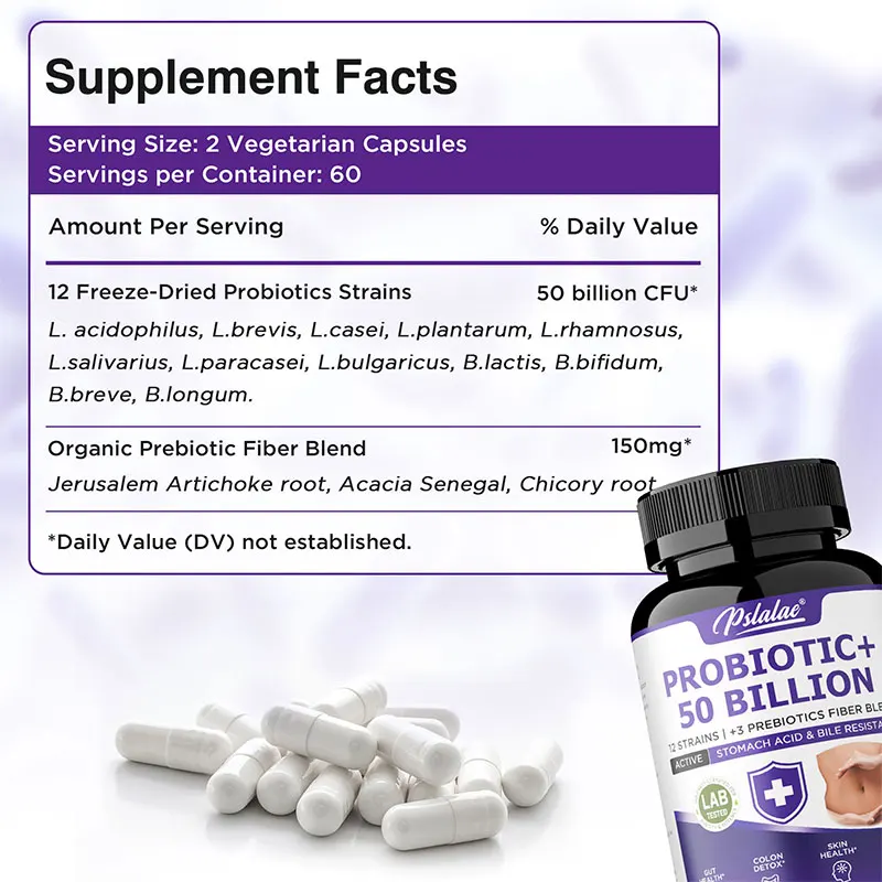 Probiotic 50 Billion - Repleni - огляд і ціна Probiotic 60 Billion