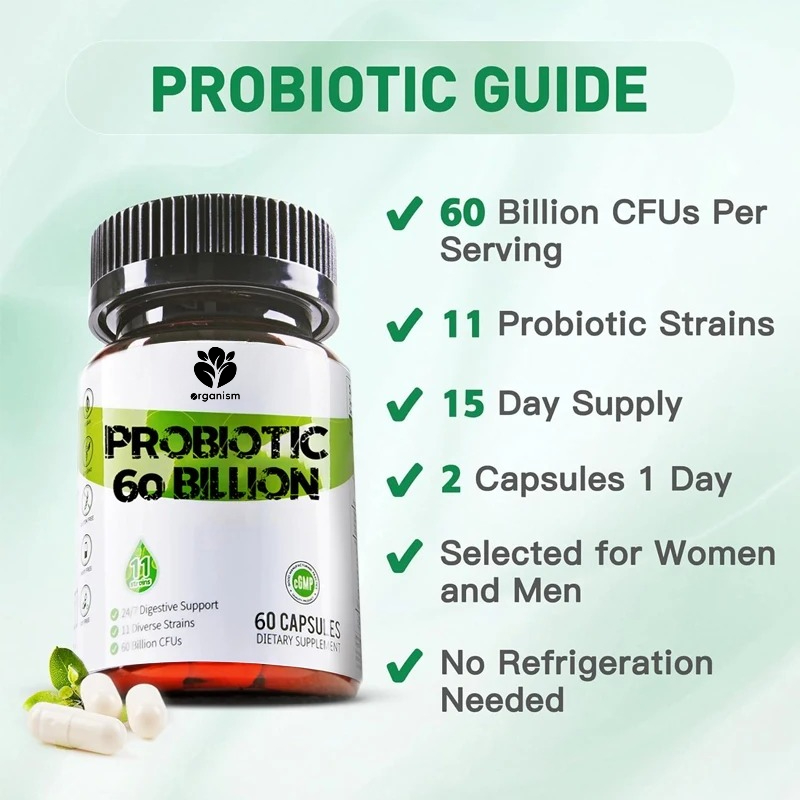 60 billion colony units of pro - огляд і ціна Probiotic 60 Billion