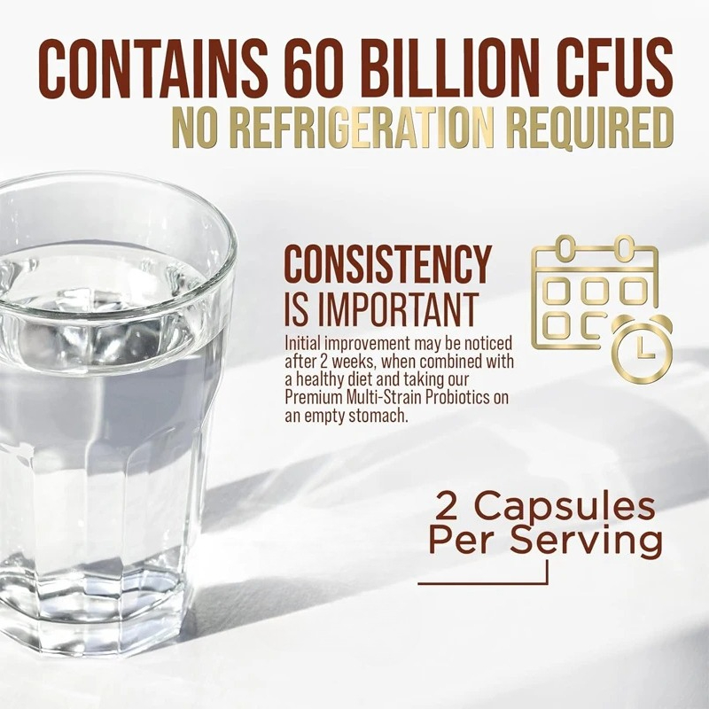 Each Serving Contains 60 Billi - огляд і ціна Probiotic 60 Billion