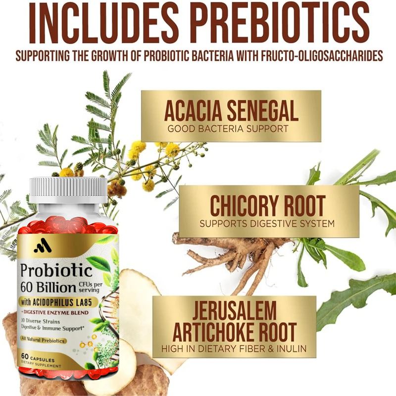 Each Serving Contains 60 Billi - огляд і ціна Probiotic 60 Billion