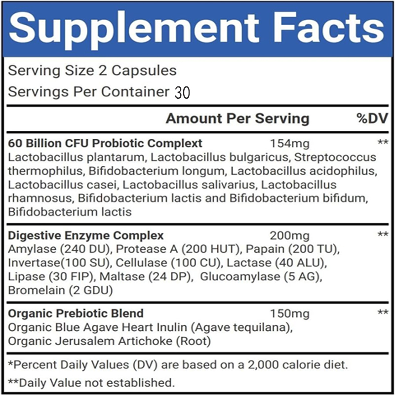Probiotics with 60 Billion Col - огляд і ціна Probiotic 60 Billion