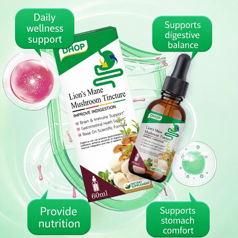 Lion’s Mane Mushroom Tincture  - огляд і ціна Lion Mane Mushroom