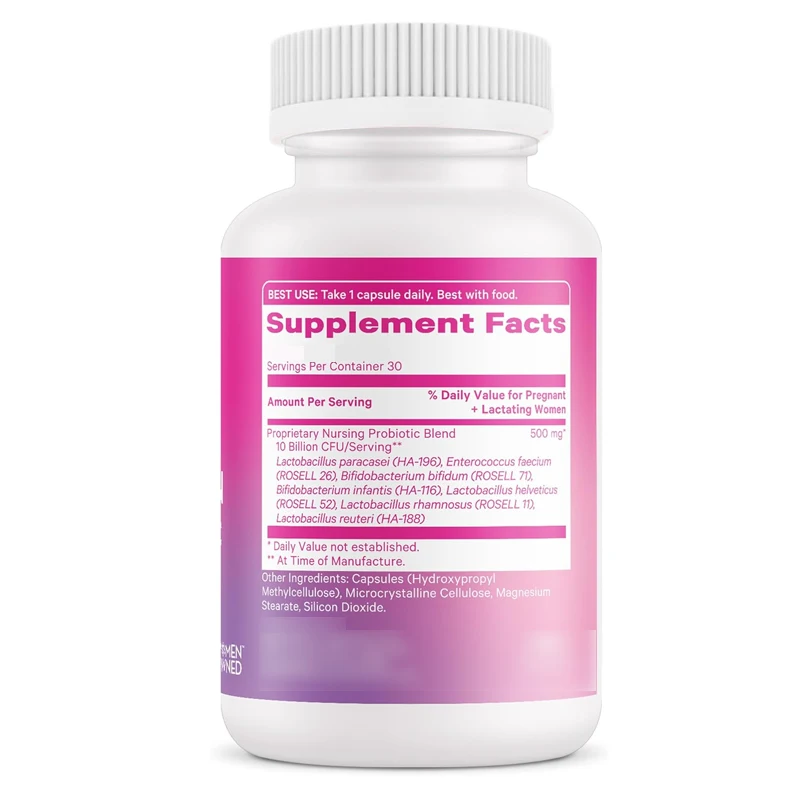 Breastfeeding Probiotics 10 Bi - огляд і ціна Probiotic 60 Billion