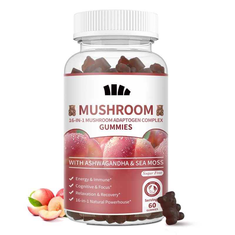 Mushroom Gummies 2500mg Contai - огляд і ціна Lion Mane Mushroom