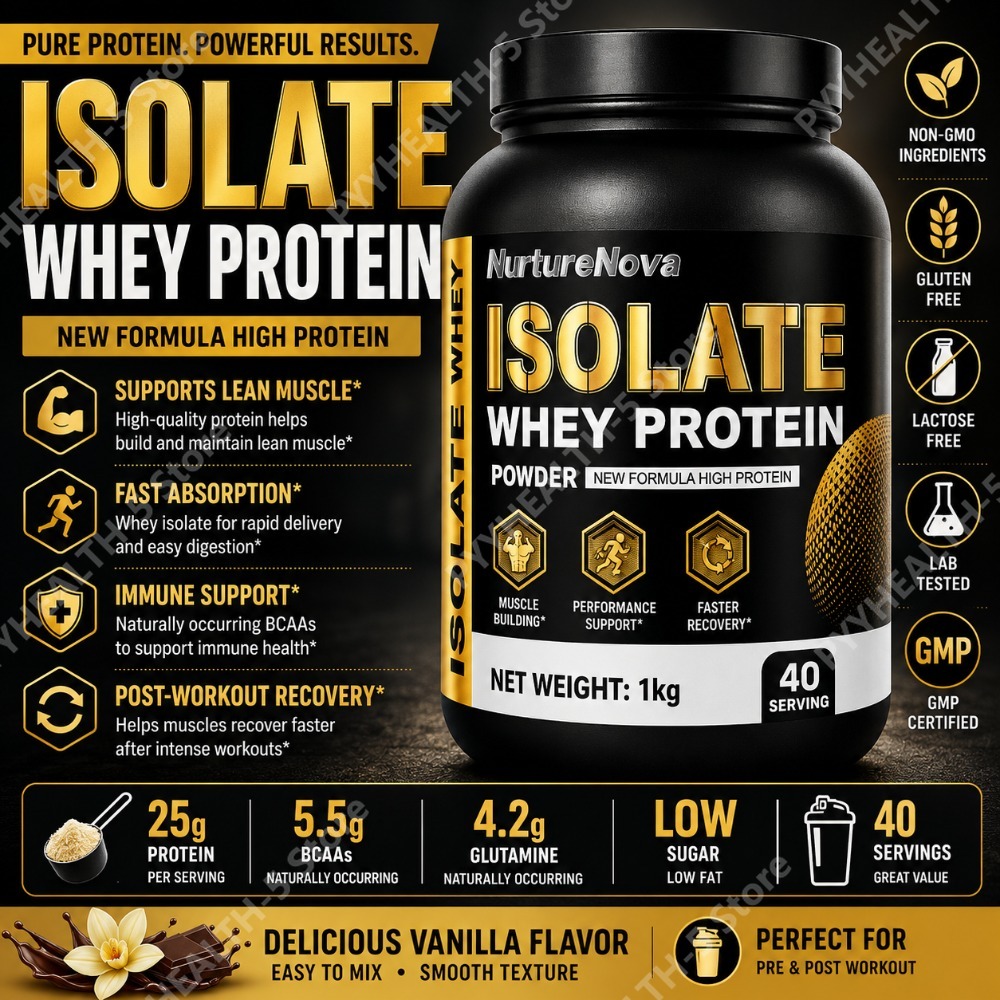 Isolate Whey Protein Powder 1k - огляд і ціна Nutrition Sports Fitness