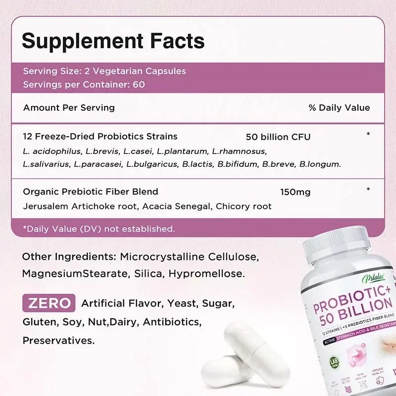 Probiotics 50 Billion - Promot - огляд і ціна Probiotic 60 Billion