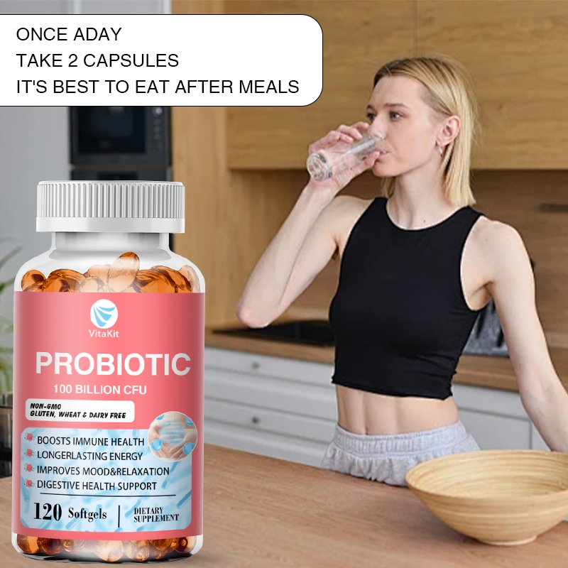 Probiotics Capsules Organic Su - огляд і ціна Probiotic 60 Billion