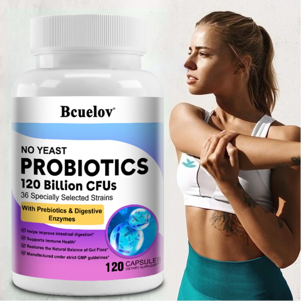 Organic Enzymes Probiotic Caps - огляд і ціна Probiotic 60 Billion