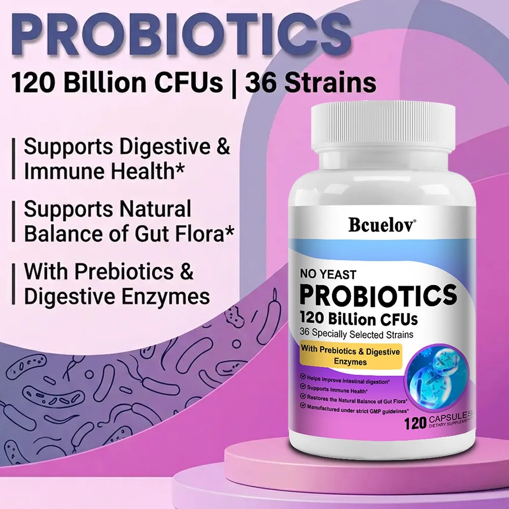 Organic Enzymes Probiotic Caps - огляд і ціна Probiotic 60 Billion