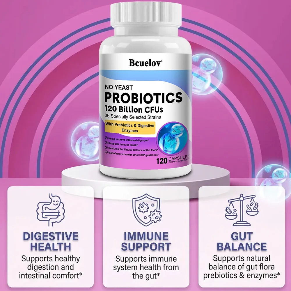 Organic Enzymes Probiotic Caps - огляд і ціна Probiotic 60 Billion